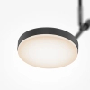 Ledowa lampa sufitowa Fad MOD070CL-L8B3K LED 8W 3000K czarna