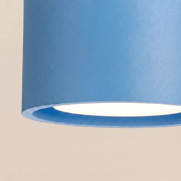 Sufitowy downlight MODO błękitny SL.2487 2xGx53 metalowy do jadalni
