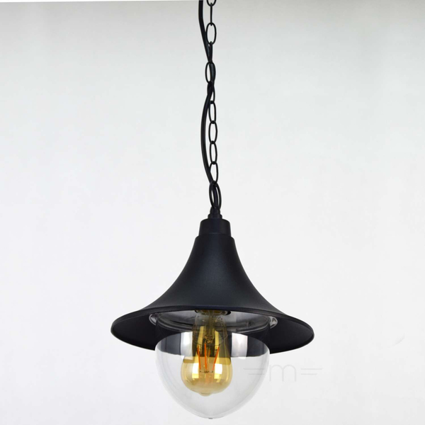 Zewnętrzna LAMPA wisząca KONSTANZ 8246 Rabalux metalowa OPRAWA zwis ogrodowy outdoor IP44 czarny