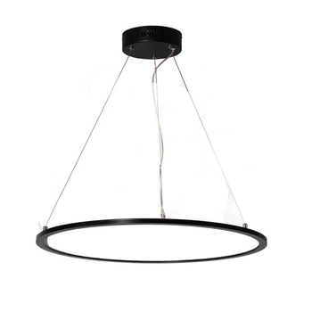 Zwisająca lampa Biuro ABR-LWBO-36W-3000K LED 36W 3000K okrąg czarna