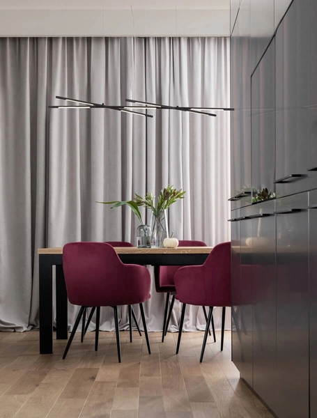 Ledowa lampa wisząca BELL LE42728 Luces Exclusivas 30W 3000K listwy czarne