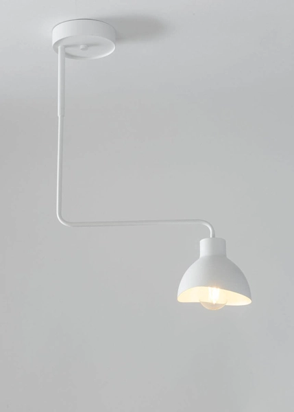 Sufitowa lampa kierunkowa Holi 1-punktowa biała do holu