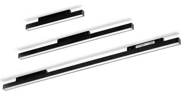 Podłużna lampa do systemu magnetycznego Saga AZ4603 LED 12W 3000K czarna