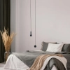Regulowana lampa ścienna 22176 LED 7W 3000K metalowa czarna
