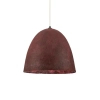 Papierowa wisząca lampa TALVORA LE45313 do salonu czerwona