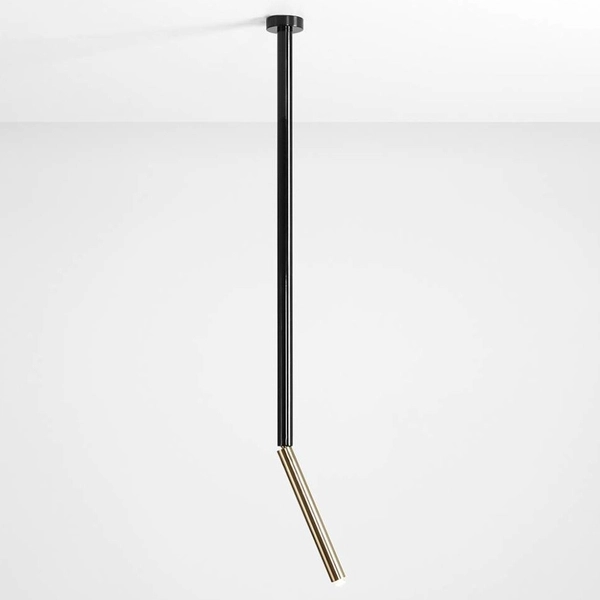 Regulowana lampa sufitowa STICK 1067PL_G1_L Aldex metalowa tuba czarna