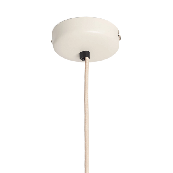 Lampa wisząca z drewna mango Fagioli ABR-LWMAN1 do salonu drewniana