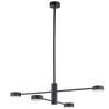 Regulowana LAMPA sufitowa ORBIT 7945 Nowodvorski loftowe molekuły pręty sticks czarne