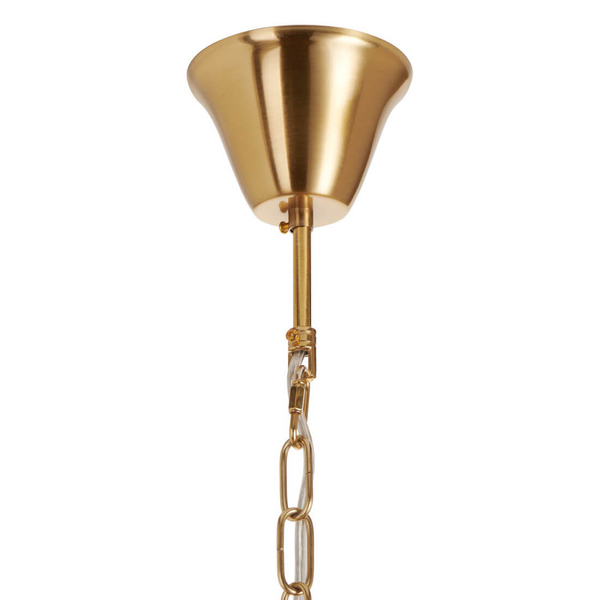 Nowoczesna lampa wisząca EMU ST-DN127 beige pióra beżowy złoty