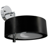 Loftowa LAMPA ścienna DRS8006/1 8C BL Elem regulowana OPRAWA metalowy kinkiet chrom czarny