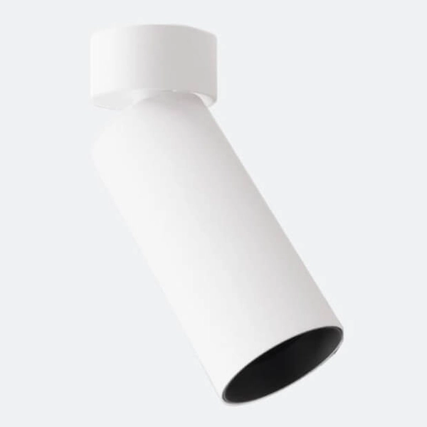 Regulowana lampa przysufitowa HALO C0245 Maxlight LED 9W 3000K tuba biały czarny