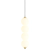 Zwisająca lampa do jadalni Pontti LWKM4 LED 12W 3000K kule złoty