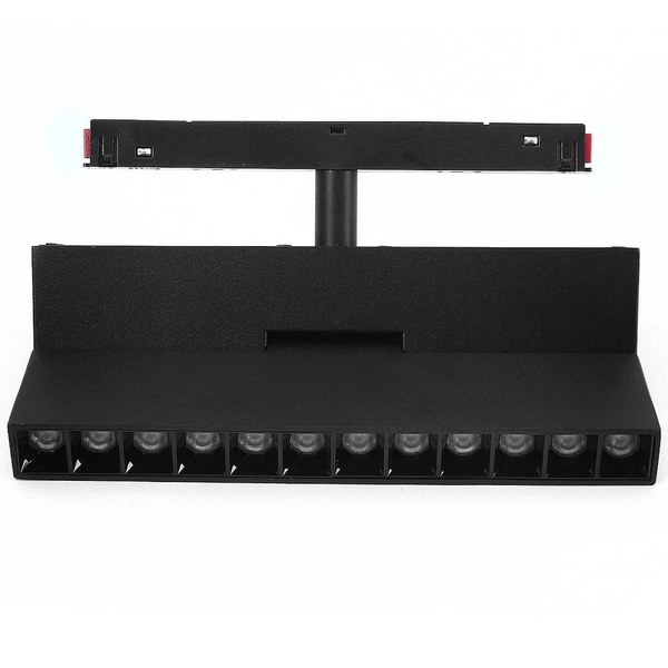 Lampa do szyn magnetycznych 3-fazowych 483 Domeno LED 12W 3000K czarna