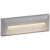 Zewnętrzna LAMPA ścienna PUEBLO 8011 Rabalux elewacyjna OPRAWA prostokątna LED 1,6W 4000K listwa outdoor IP65 szara