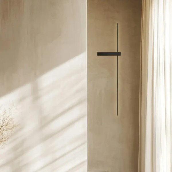 Loftowa ścienna lampa 19117 LED 14W 3000K liniowa czarny