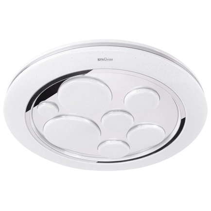 Biała lampa sufitowa Drops LED 48W 3000-6000K okrągła do łazienki