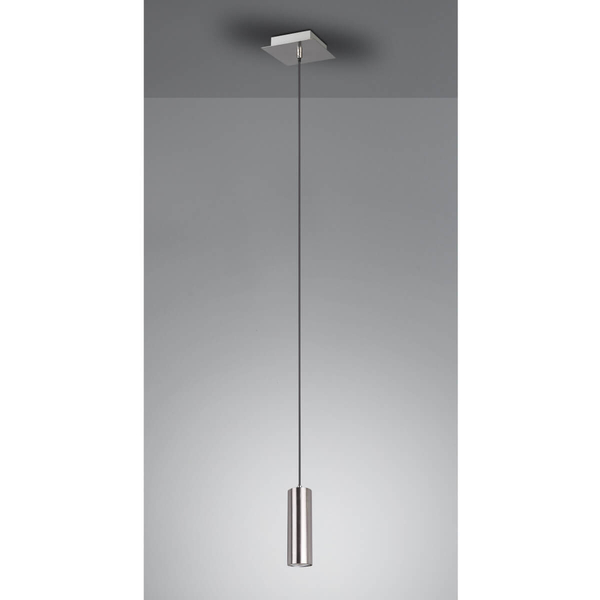 Zwis lampa salonowa VANTOS DL107312400 Trio tubka rurka srebrny
