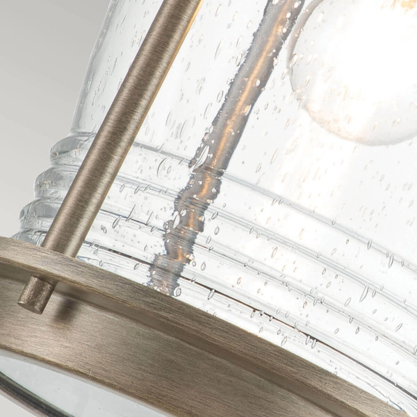 Kinkiet elewacyjny Ashland Bay KL-ASHLANDBAY2-L-BU Kichler metalowa IP44 brązowa