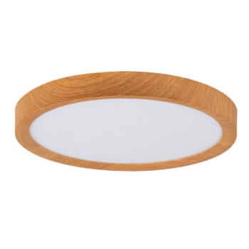 Lampa sufitowa Maze ABR-PLO-OCED-18W LED 18W 3000-6000K drewno biała