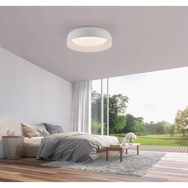 Okrągły plafon Osko 14215-16 Just Light LED 27,5W 2700-5000K biały