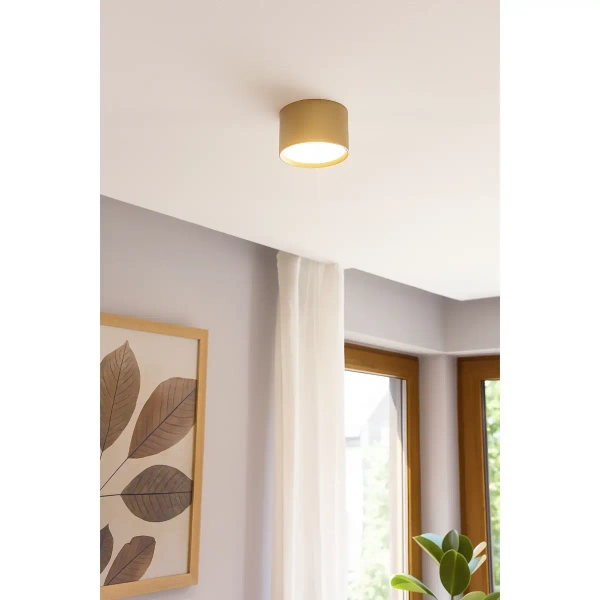 Minimalistyczny spot natynkowy CY-27 CGG53-CY-27 tuba złoty