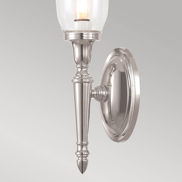 Retro lampa ścienna BATH-DRYDEN2-PN polerowany nikiel