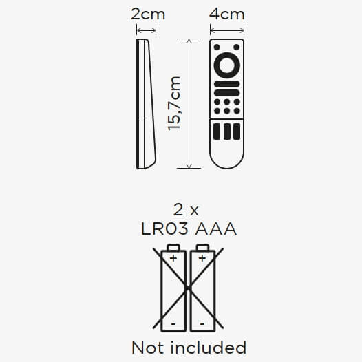 Pilot zdalnego sterowania oprawami Remote 9702315361 Lutec biały
