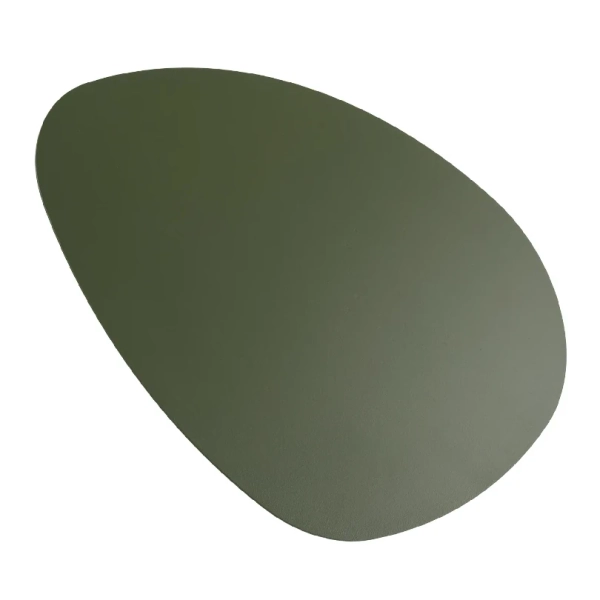 Minimalistyczna lampa na ściane 10631 kamień owalny czarny