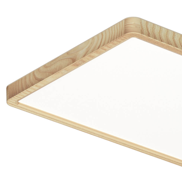 Plafon Olbis PLF-63827-600L-36W-WO LED 36W 2800-6000K IP44 drewniany