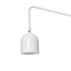 Kinkiet biały GASPAR 21056101 ruchoma lampa przyścienna gabinetowa