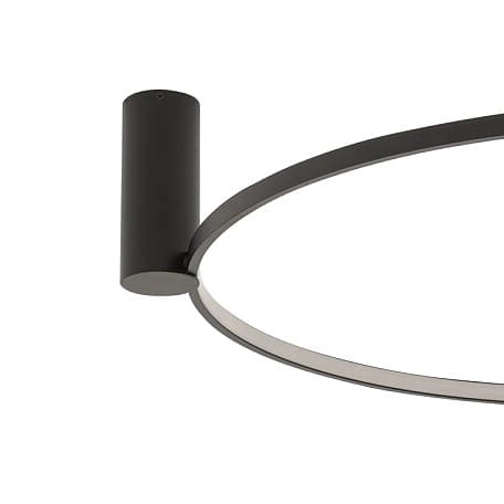 Lampa pierścieniowa ścienna Circolo 10815 Nowodvorski LED 21W 3000K czarna