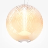 Kulista lampa wisząca okrągła Bruma MOD397PL-L15CH2.7K LED 15W 2700K chrom