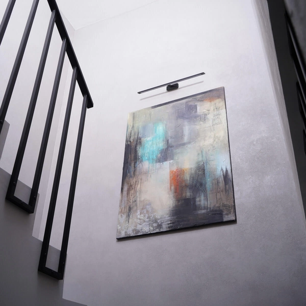 Naścienny kinkiet Gallery 18002 LED 20W 4000K nad obraz czarny