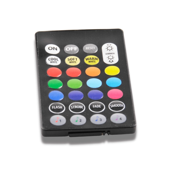 Pilot do taśmy ledowej 325242 RGBW TV music wielofunkcyjny czarny