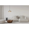 Klasyczna lampa wisząca Colle PND-48529-BK-YLL LED 12W 3000K złota