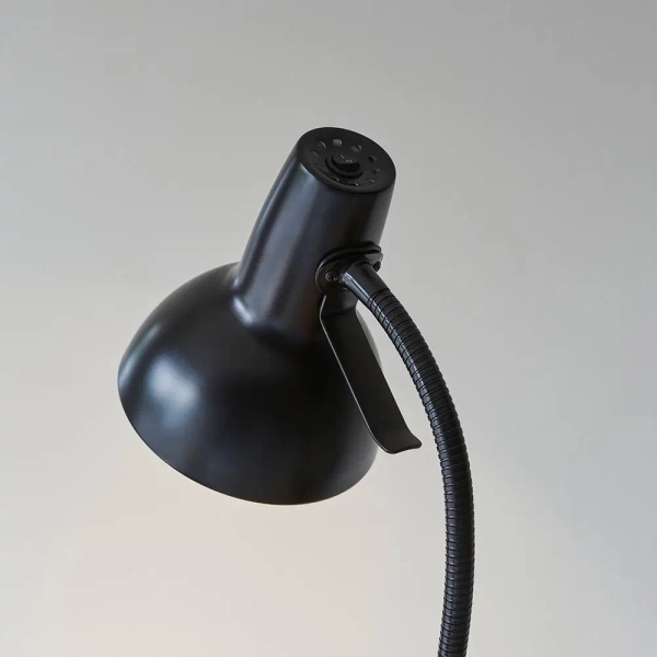 Podłogowa lampa do czytania Amalfi 106997 regulowana czarny