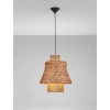 Lampa wisząca boho MURVOLO LE45363 nad stół brązowa