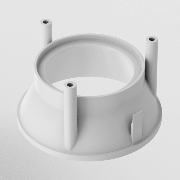 Dekoracyjna ramka do lampy Alfa C064-01W Maytoni okragła biały