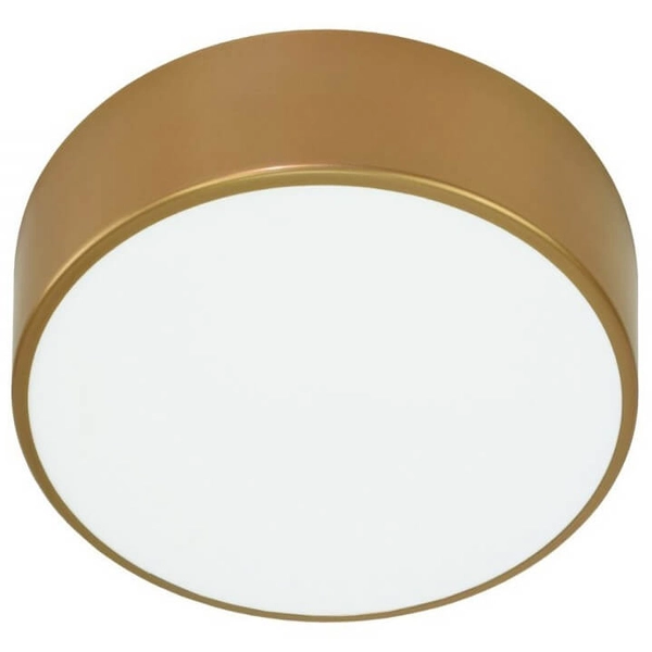 Złoty plafon nowoczesny 137623691842 okrągły nad łóżko