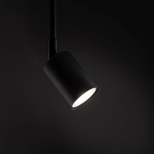 1-fazowa lampa wisząca szynowa Tracer 4932 TK Lighting tuba metalowa czarna