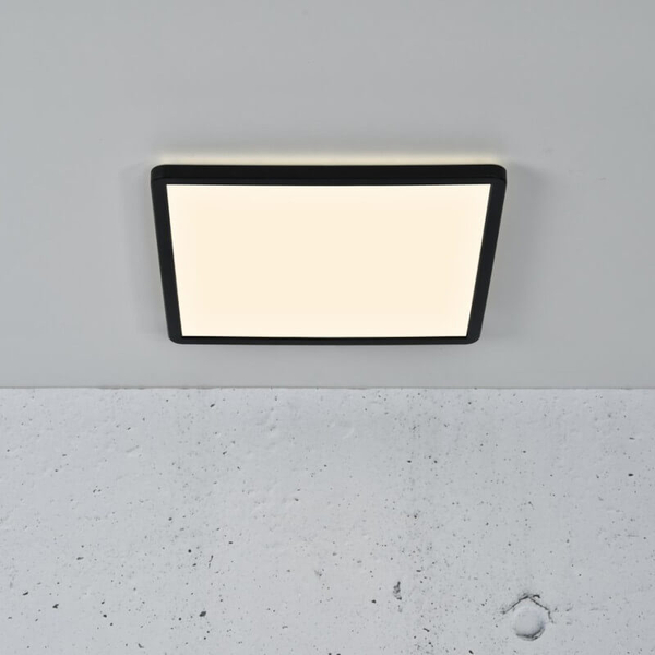 Plafon kwadratowy OJA 2015066103 LED 14,5W 3000-4000K IP54 czarny