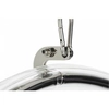 Fotel wiszący Bubble JH-200.L.GREY.17W z jasnoszarą poduszką wełnianą