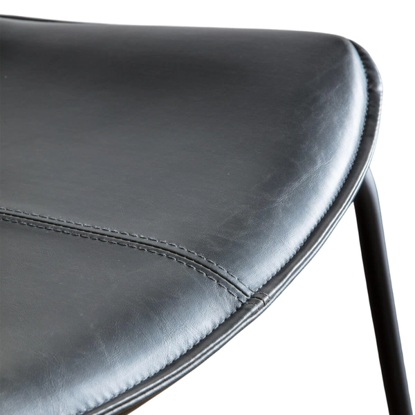 Barowe krzesło do jadalni Hawking 5059413329593 czarny