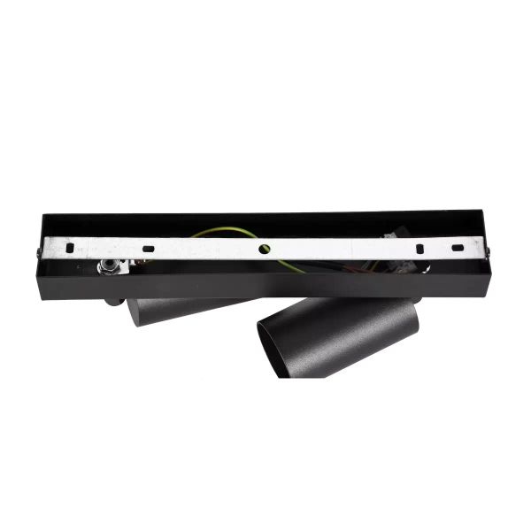 Sufitowa lampa kierunkowa Monti K-4726 Kaja czarne tuby do przedpokoju