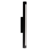 LAMPA ścienna OTARU 8629 Shilo prostokątna OPRAWA kinkiet LED 16 W 4000K belka czarna