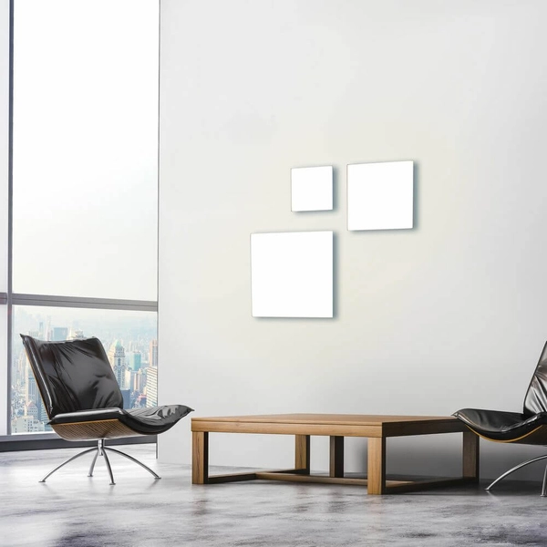 Natynkowa lampa sufitowa Canvas LED 40W 2700-5000K square biała