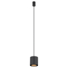 Lampa zwieszana tuba POINT 11511 nad stół czarny
