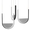 Loftowa lampa wisząca 23168 LED 54W 3000-4000K do salonu czarny