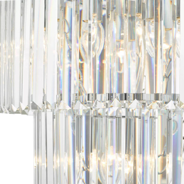 Żyrandol z kryształkami Angel ANG3308 Dar Lighting przezroczysta chrom