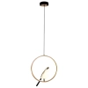 Nowoczesna lampa wisząca Bird LWPB-OK LED 18W 3000K złoty